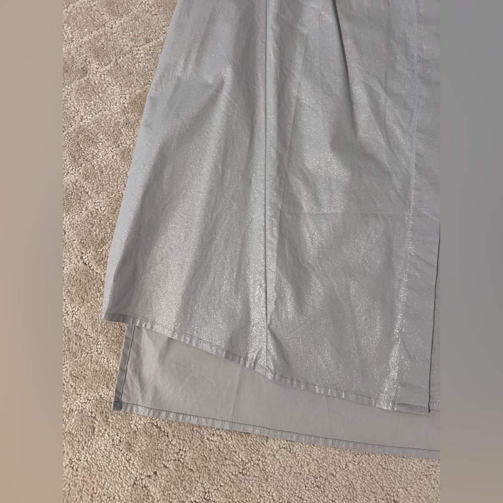 Etcetera Silver Sleeveless Button Down Top - image 4